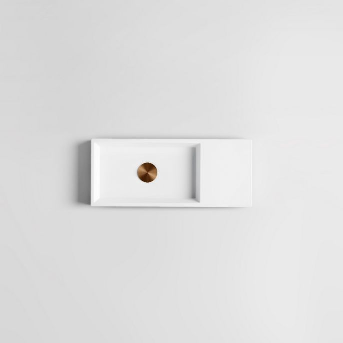 Clou Mini Wash Me CL/06.51022.83 Stecker mit Deckel gebürstete Bronze PVD