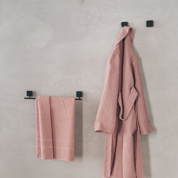 Geesa Topaz Black 917945-06-A handdoekhaak groot zwart