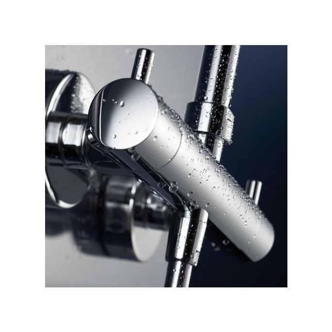 HSK RS 200 1006600 Duschset mit Thermostat Chrom
