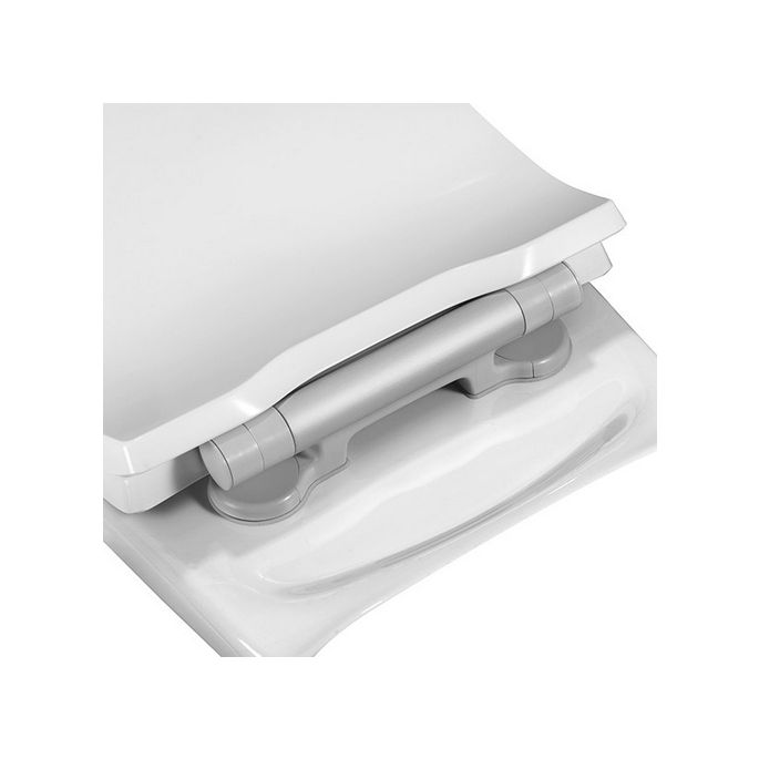 Pressalit WC-Sitze Projecta Solid Pro 1004011-DG4925 mit Deckel weiß polygiene