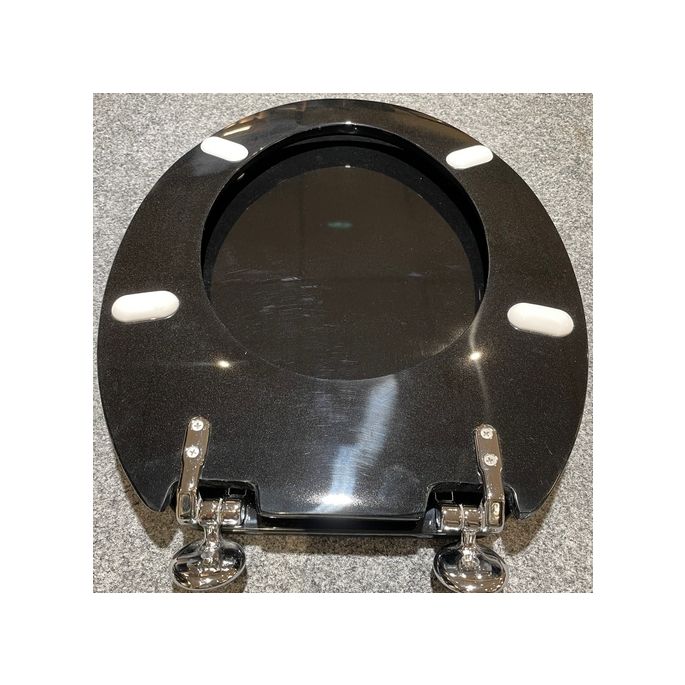 Sphinx Atlantic S8H5A000220 OL-223 WC-Sitze mit Deckel schwarz (Outlet)