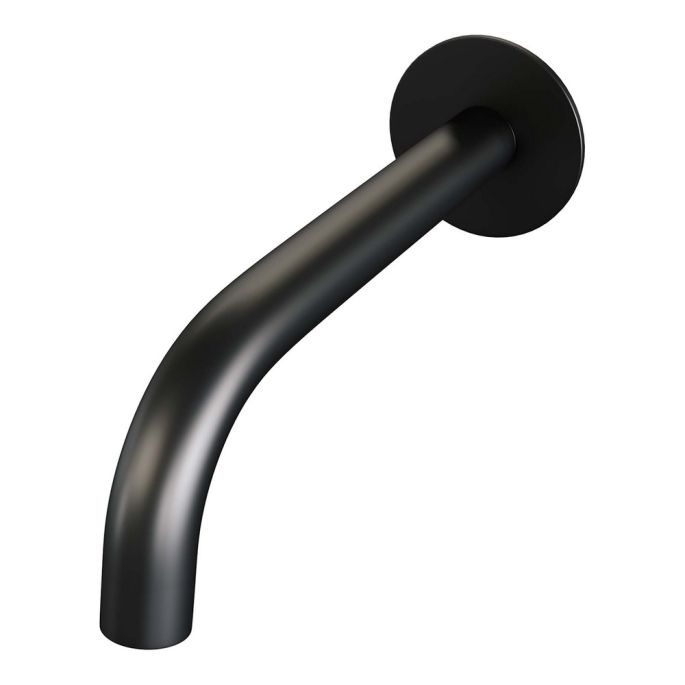 Brauer Carving 5-S-215 thermostatische inbouw badkraan met drukknoppen SET 04 mat zwart