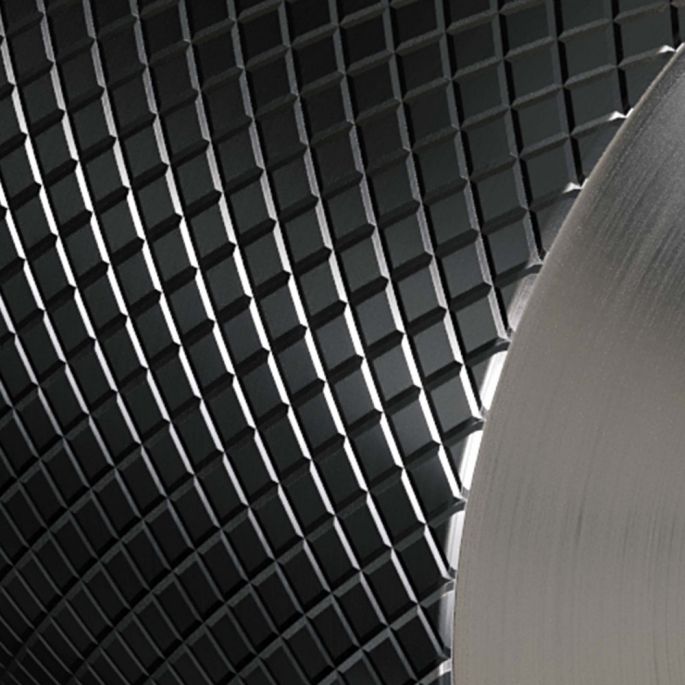 Brauer Carving 5-GM-205 thermostatische inbouw regendouche met drukknoppen SET 70 gunmetal geborsteld PVD