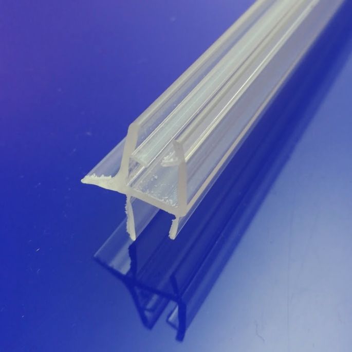 Duscholux 250353.01.000.1000 afwaterprofiel horizontaal, 100cm, 6-8mm