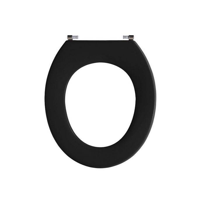 Pressalit Projecta 53111-BY3999 toiletzitting zonder deksel zwart polygiene