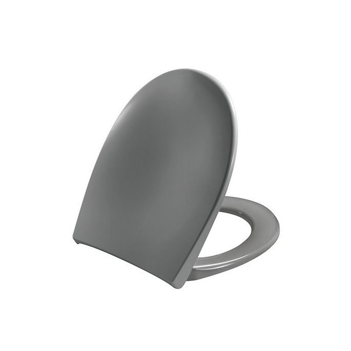 Pressalit Scandinavia PLUS 758112-D05999 toilet seat with cover anthracite gray