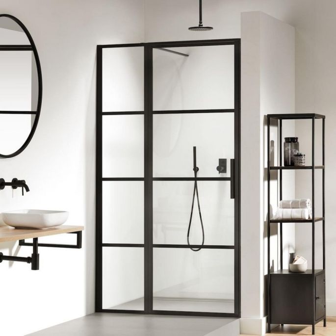 Sealskin Soho SOHO/SW/100/HRZLKSTRP/LF horizontale lekstrip 625mm zwart