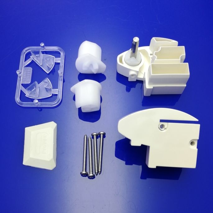 Provex Vario 1230SA30F+ scharnierset wit RAL 9010