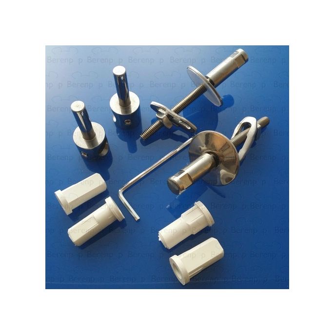 Geberit 598138000 set scharnieren voor wc-zitting, bevestiging van boven