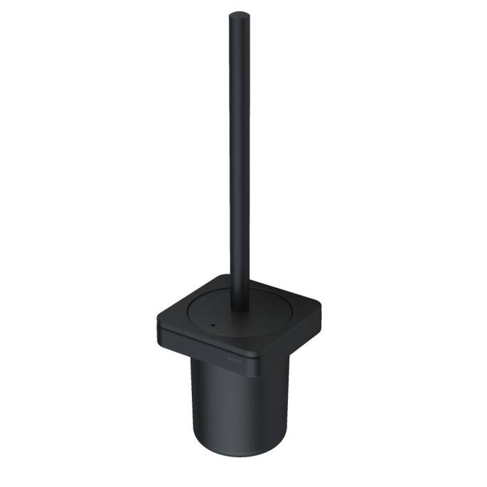 Geesa Frame 918811-06-06 toiletborstel met houder (zwarte borstelkop) zwart