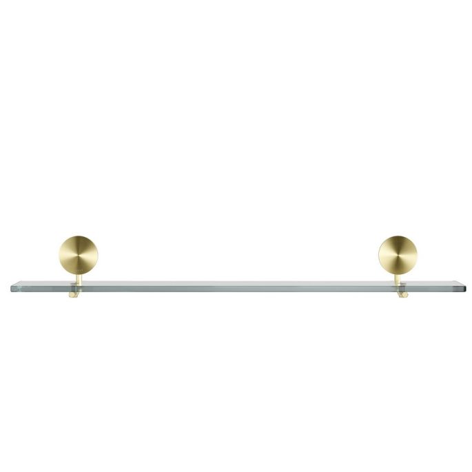 Geesa Opal Brushed Gold 917201-07-60 shelf 60 cm brushed gold