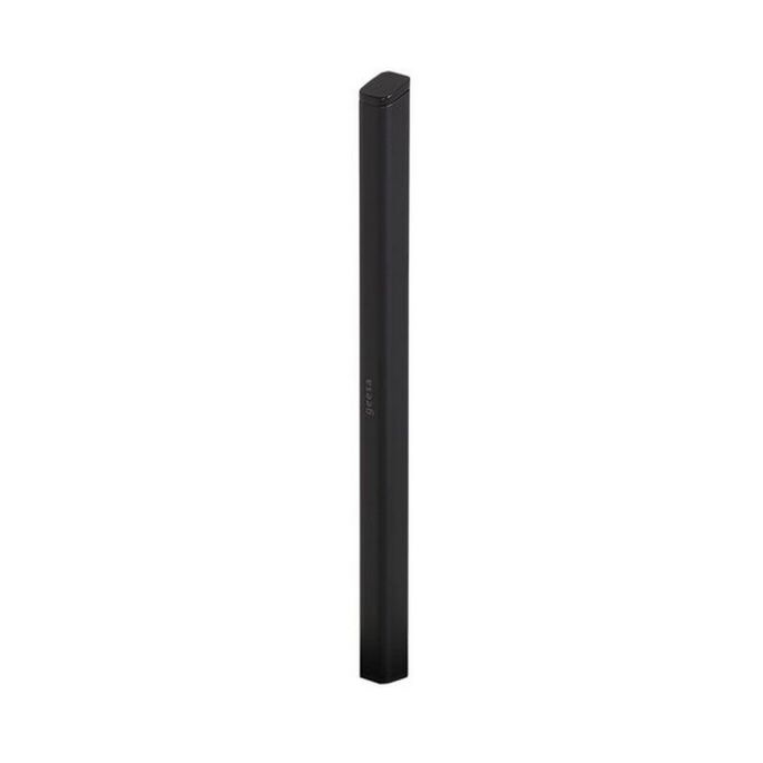 Geesa Shift Black 91224429-06 steel voor toiletborstel mat zwart