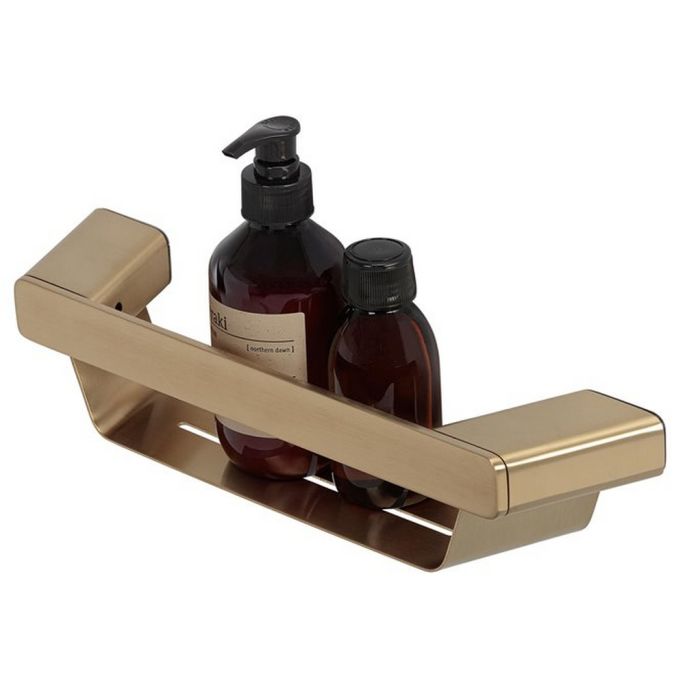 Geesa Shift Gold Brushed 919914-07 Duschkorb gebürstetes Gold