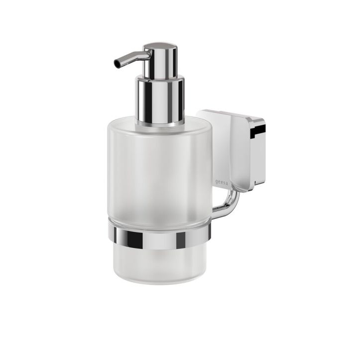 Geesa Topaz Chrom 917916-02-A Seifenspender 200ml Wand Chrom
