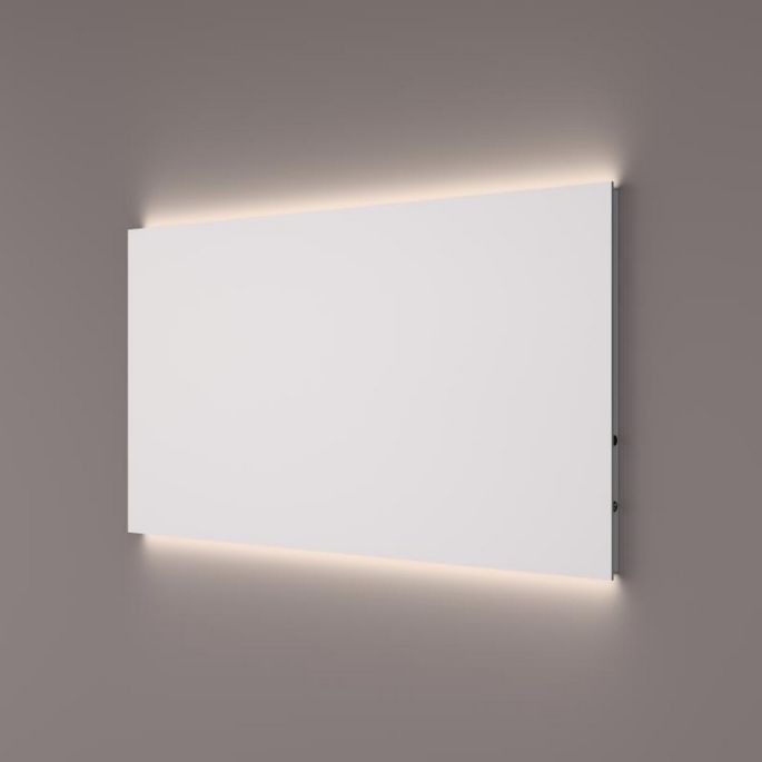 Hipp Design SPV 10020 spiegel 100x60cm met indirecte LED verlichting boven en onder en spiegelverwarming