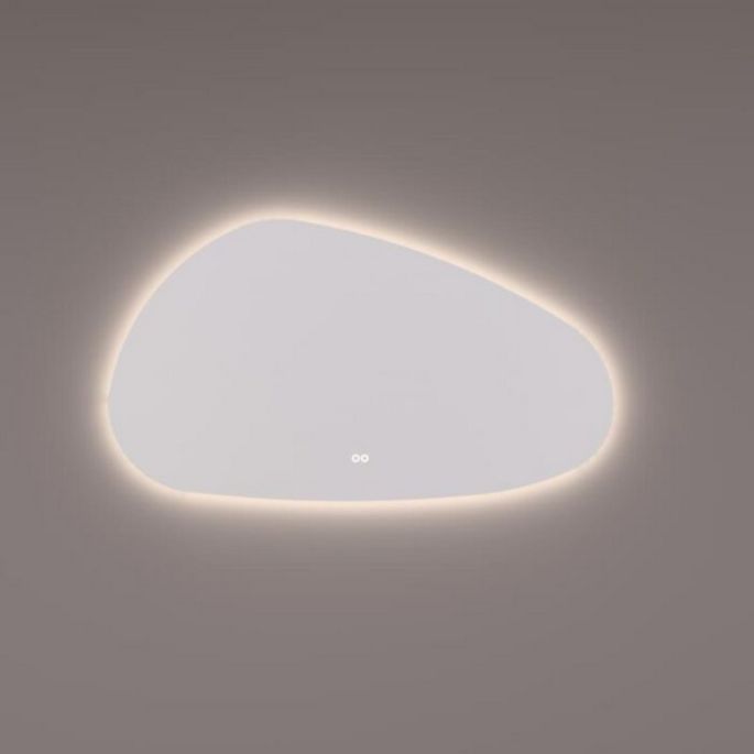 Hipp Design SPV 13620 KW mirror organic with indirect LED all around 100x60x3cm