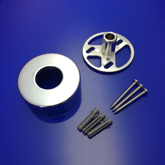 HSK E98501-1-41 wall bracket with rosette chrome