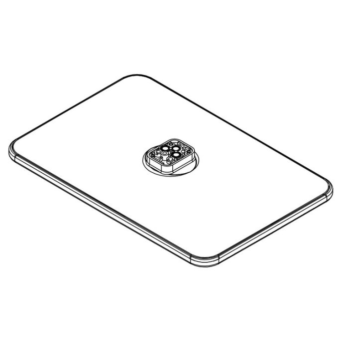 HSK Shower & Co! E98521-32-41 hoofddouche 360x240x34mm chroom