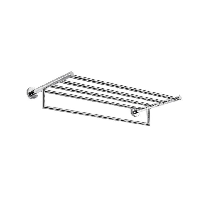 Inda Gealuna A10680NE handdoekenrek 65cm mat zwart