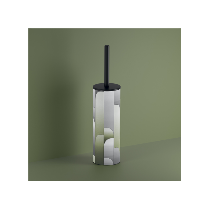 Inda MY Art Alto AV014BNE14Y toiletborstelgarnituur mat zwart