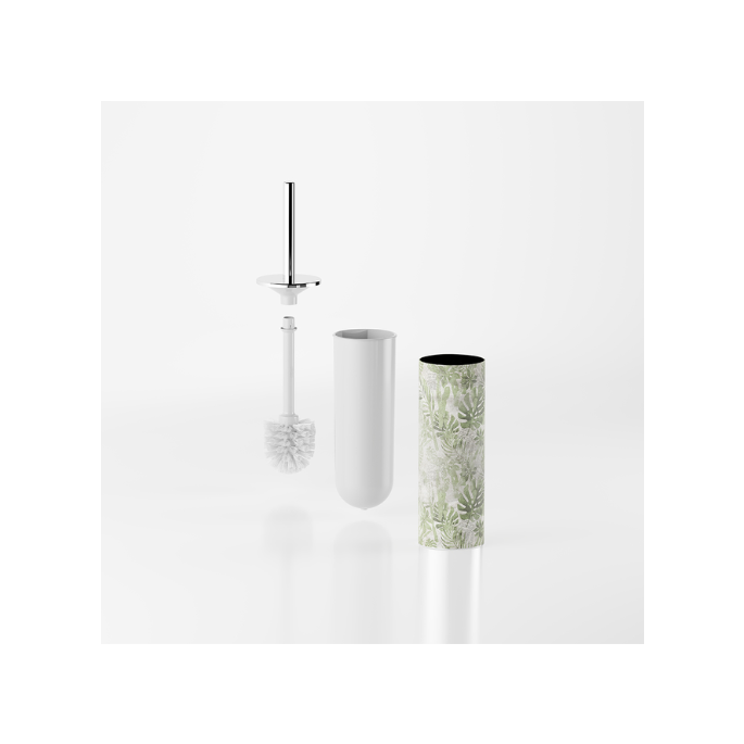 Inda MY Art Aurora AV014ACR01Y toiletborstelgarnituur chroom