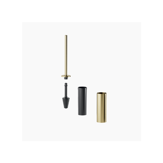 Inda MY MiniLove AV514BGB toiletborstelgarnituur wand mat goud