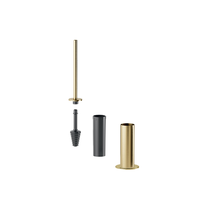 Inda MY MiniLove AV514ZGB toiletborstelgarnituur mat goud