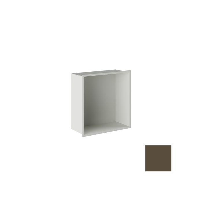 Inda MY Secret A80100BN recessed niche 305x305mm mat bruno