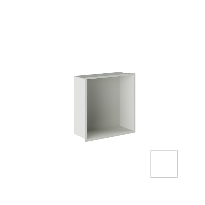 Inda MY Secret A80100WM inbouwnis 305x305mm mat wit