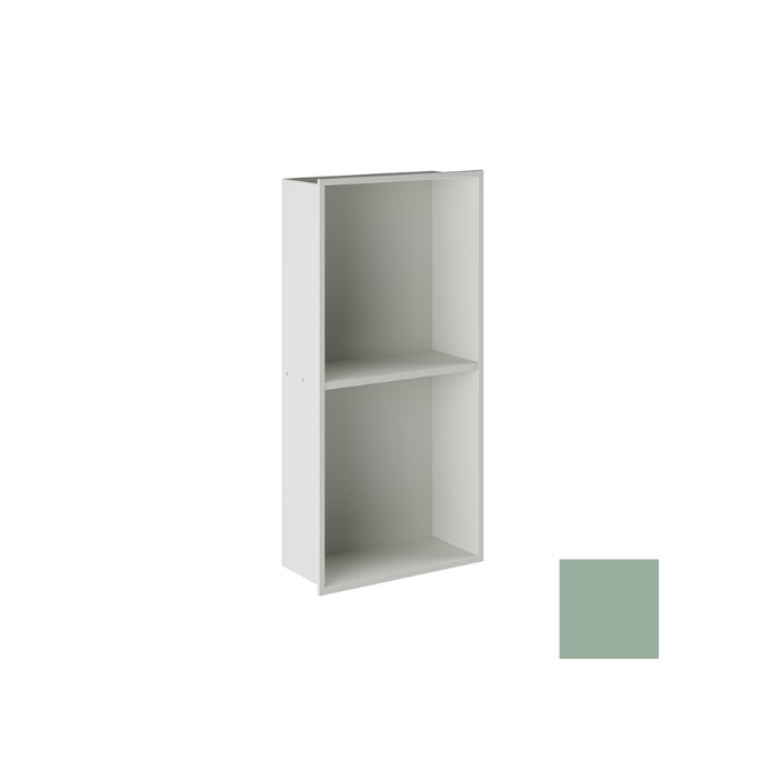 Inda MY Secret A80200GD inbouwnis 2 vakken omkeerbaar 305x610mm mat giada