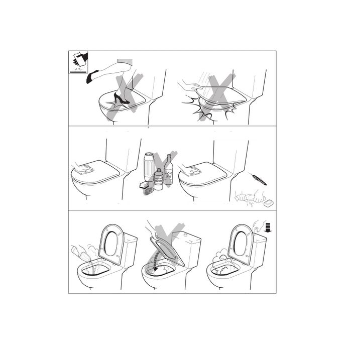 Roca Hall A801622004 toiletzitting met deksel wit