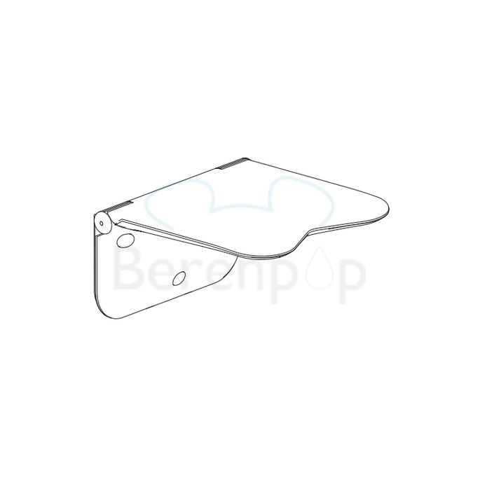 Etac Relax 81703010 shower seat white