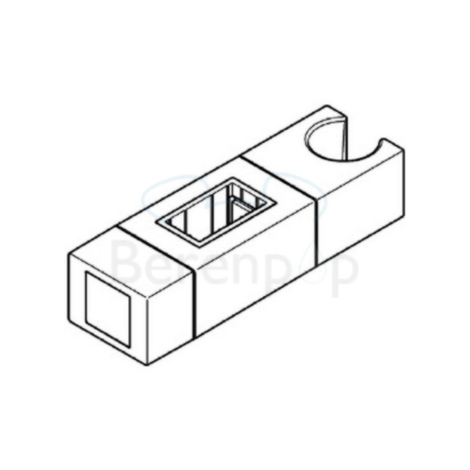 Grohe Euphoria Cube - Eurocube 48180000 slide piece for slide bar chrome