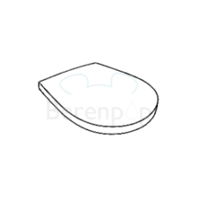 Keramag Visit 576310 toiletzitting met deksel wit *niet meer leverbaar*