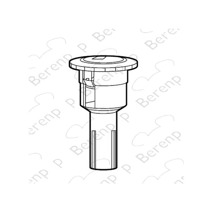 Sphinx S8H785000 Druckknopf + Abdeckung Chrom (für Auslassmechanismus 14, 15, 16, 17, 18) *nicht mehr lieferbar*