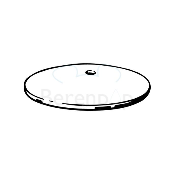 Viega Tempoplex 192730 afdekplaatje voor douchesifon ø120mm chroom (oud model)