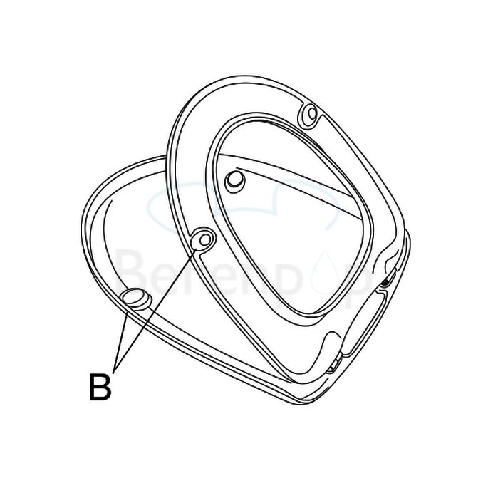 Villeroy en Boch Arriba 88266101 toiletzitting met deksel wit