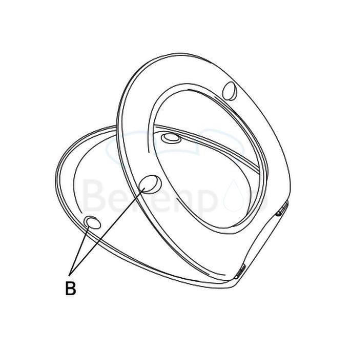 Villeroy en Boch Grangracia 88226101 toilet seat with lid white