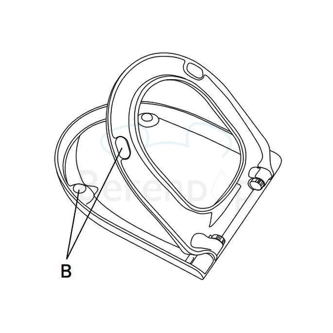 Villeroy en Boch Omnia Architectura Compact 9M66E101 toilet seat with cover white
