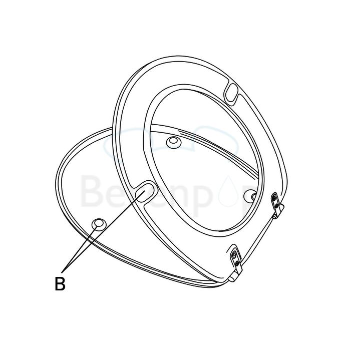 Villeroy en Boch Omnia Classic 88246109 WC-Sitze mit Deckel pergamon *nicht mehr lieferbar*