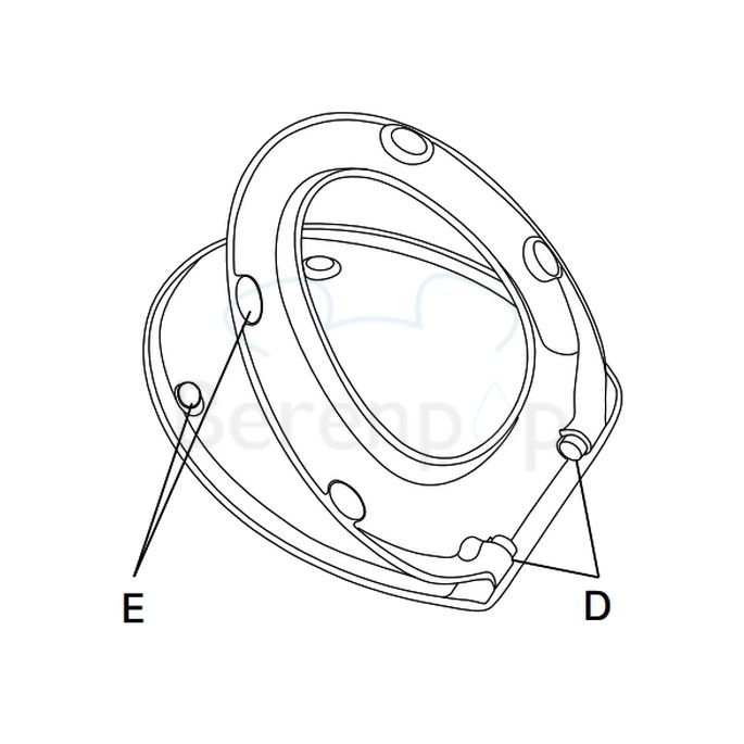 Villeroy en Boch Pure Stone 98M1S1R1 WC-Sitze mit Deckel weiß