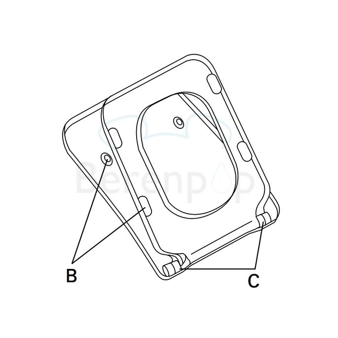 Villeroy en Boch Venticello Slimseat 9M79S101 toiletzitting met deksel wit