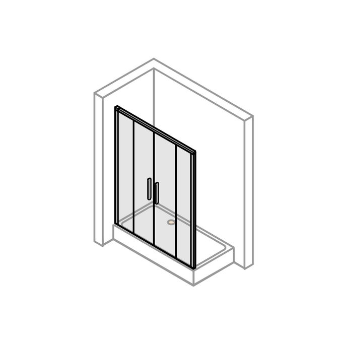 Huppe Design elegance, 068656 handgreepset