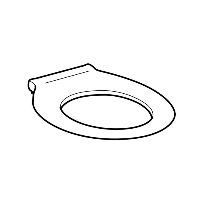 Geberit 300 Comfort 501387001 toiletzitting zonder deksel wit