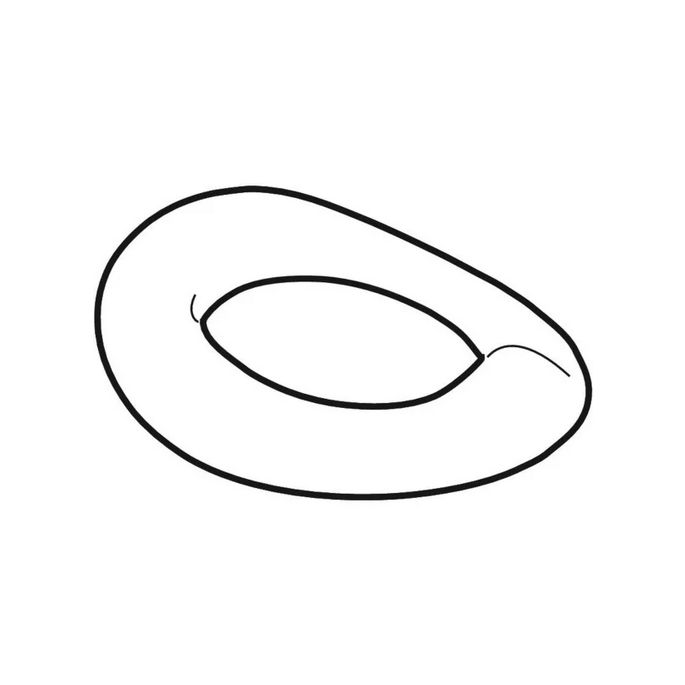 Geberit 300 Kids S8H51101020G toilet seat (child seat) without cover red *no longer available*