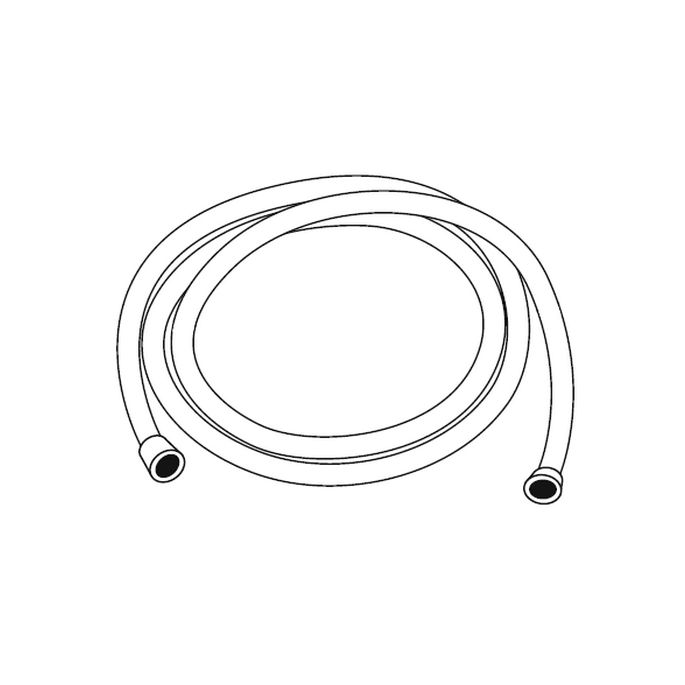 HSK Dusche & Co! 1100042 Brauseschläuche 175cm silber