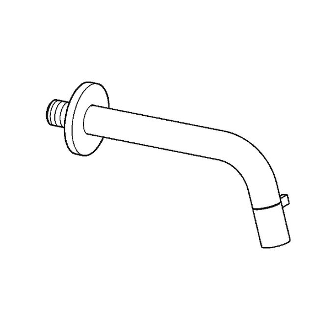 Hansa Nova Style 50968101 tapkraan wand chroom