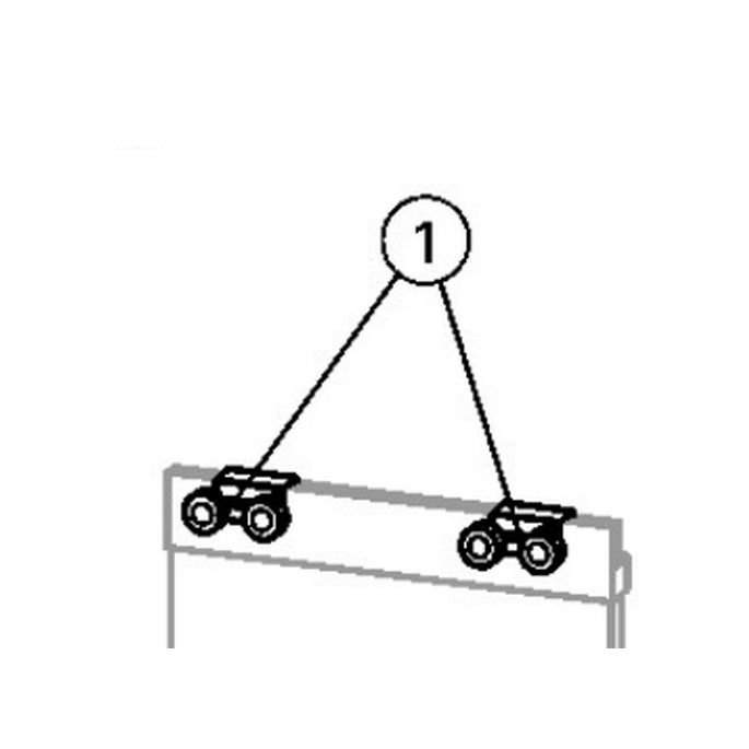 Huppe 2002, 041102 Satz Räder *nicht länger verfügbar*