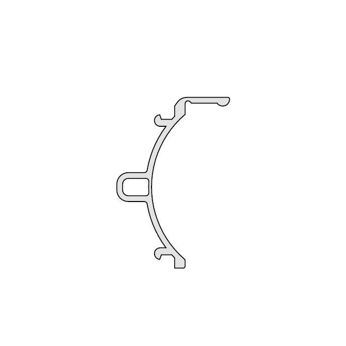 Kermi 6036435 hinge seal vertical 200cm