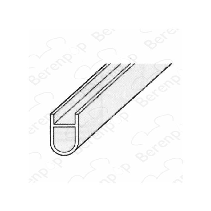 Villeroy en Boch Subway PGR60450920009 sealing rubber, 200cm, 8mm